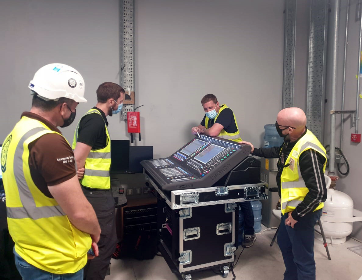 CreativeTechnol's tweet photo. CT Middle East are at #Expo2020 delivering #SystemTraining of the specialised #AudioInstallation at Al Wasl. Today's training session covering replay & spatial mixing systems is one of many that our sound engineers are delivering this week. #AVSystemIntegrators #CTGroupEvents https://t.co/Wk9Pqag3Pz