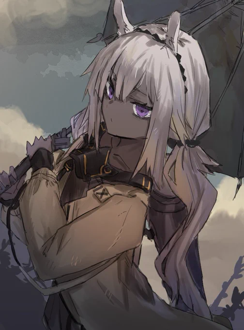 ('ω')トゥイェちゃんrkgk!?

('ω')これは…褐色ナイツの新たな希望やな…? 
#アークナイツ 
