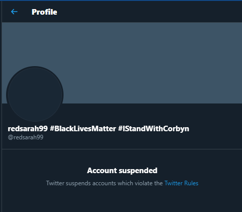 JustMeBeingMe4's tweet photo. Dear @jack @twitter @TwitterUK @TwitterSupport
I hope you see it, because every f*cker here does 😞
#ReinstateRedSarah @redsarah99
Come on now ... please🙏
What You Did👇 How it happened👇 https://t.co/0zsq7XXNlR
