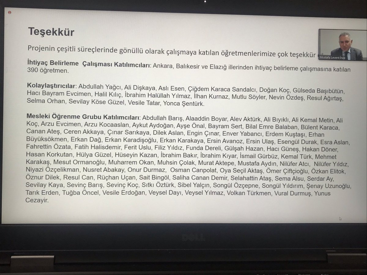Project Result Sharing Event was completed with high number of participation of teachers and researchers. Thanks everyone who participated and contributed this meeting. And 👏🏼to the Team. <a href="/mleventince/">Mustafa Levent Ince</a> <a href="/DeboraTannehill/">Deborah</a>  <a href="/dehunuk/">Deniz Hunuk</a> <a href="/mehmettyanik/">MehmetYANIK</a> <a href="/mehmetataozturk/">Mehmet Ata Öztürk, PhD</a> <a href="/yuksel_savucu/">Yüksel Savucu</a>