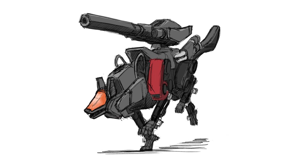 イカナ 名機 Illustration Zoids ゾイド コマンドウルフ アーバイン