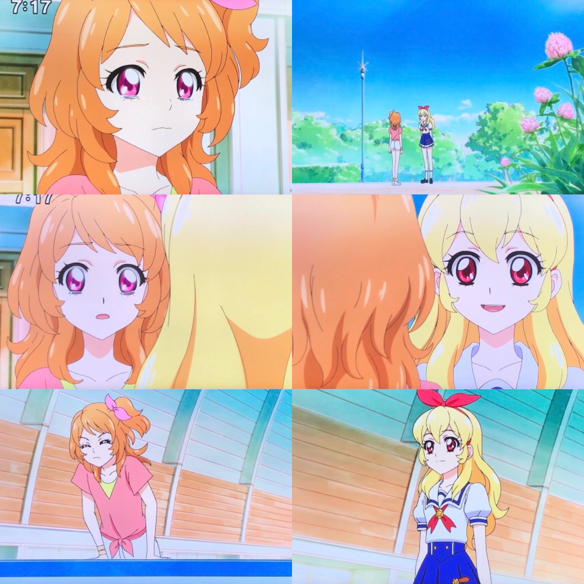 シュピー 壁打ちアカ アイカツ 97話 秘密の手紙と見えない星 より あかりちゃんに対して いちごちゃん 輝いていてもそれが自分じゃわからなくなっちゃう時があるんだよ 中略 私ももちろん すり傷も 一人で苦しんできた時間も 何もかも あかり