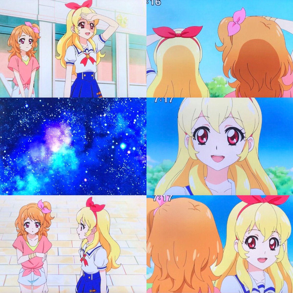 シュピー ブロ解勢なのでフォローはしないで下さい アイカツ 97話 秘密の手紙と見えない星 より あかりちゃんに対して いちごちゃん 輝いていてもそれが自分じゃわからなくなっちゃう時があるんだよ 中略 私ももちろん すり傷も 一人で苦しん