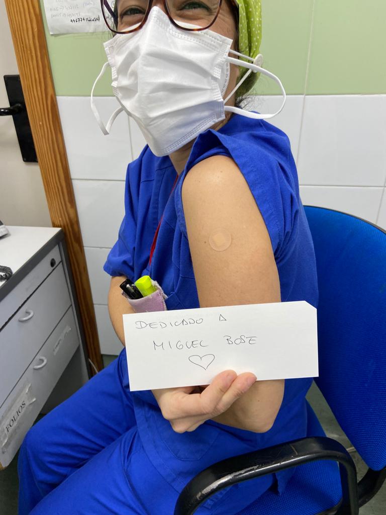 #YoMeVacuno por fin! Hoy es un día muy importante para mí!!!! Y si! Estoy feliz