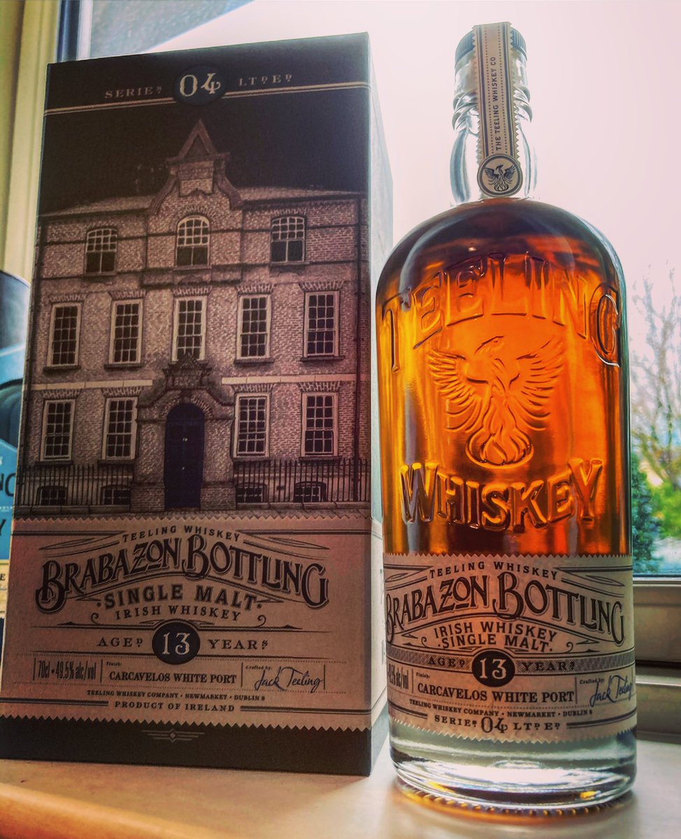 New year new whiskey! The last in our Brabazon Single Malt series has just launched globally.January is always pretty bleak so we felt our best response was to launch a tasty single malt. 49.5% ABV, 13 Years Old,Non Chill Filtered &amp; Finished in Carcavelos White Port Casks