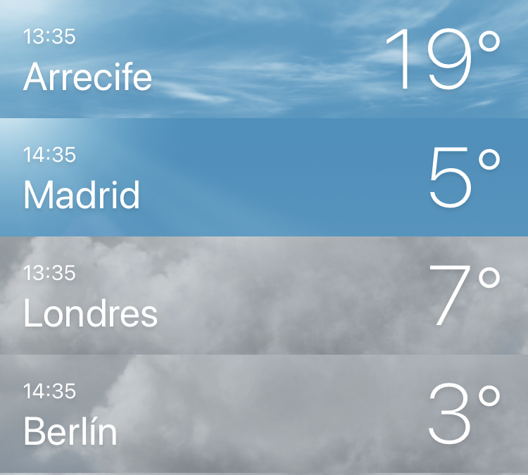 ☀️☀️☀️ Sin duda, Arrecife disfruta a 13 de enero de las mejores temperaturas de Europa. ☀️☀️☀️
❄️☔️❄️ Mientras el continente sufre bajas temperaturas, en la capital de Lanzarote disfrutamos de nuestra eterna primavera.
#arrecifedelanzarote  #winter #canaryislands