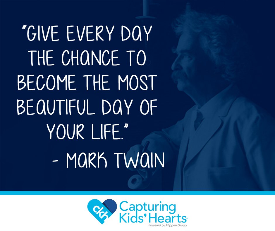 CKH strategist Ron Fox always says, ‘Today is the day!” Similarly, Mark Twain said it this way, “Give every day the chance to become the most beautiful day of your life.” 
<a href="/R23FOX/">Ron Fox</a> #MotivationWednesday