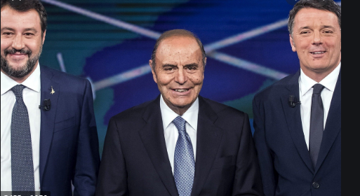 nino_pitrone's tweet photo. In #Italia, si fa #PoliticaCoiCoglioni,...
Uno si chiama #Matteo, l'altro pure!
Cresciuti alla #ScuolaDiBerlusconi,...
Adesso ne hanno #Cure,
#VespaDallaRai e #VerdiniDallePrigioni! https://t.co/hri6W1rAme