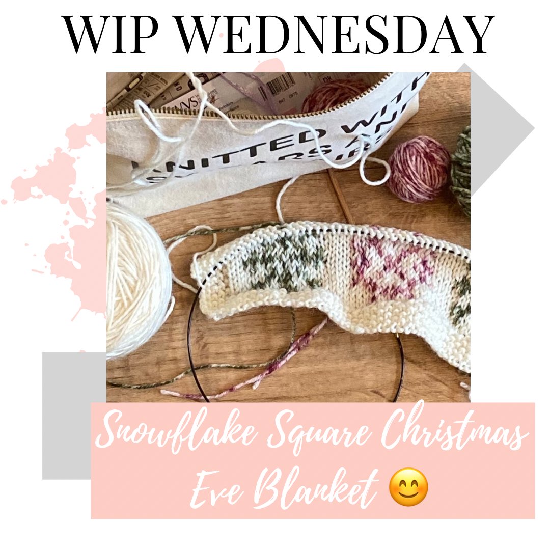 EweAndYarn's tweet photo. What are you working on today? You may notice I have lots of WIPS! This is a roll over from 2020 but enjoying it as much the second time around #christmaseveblanket #needlecase #knitting #wool #britishwool #fairisleknitting #tgmb #thirsk #eweanyarnthirsk #northyorkshire https://t.co/0igOF0iM8t