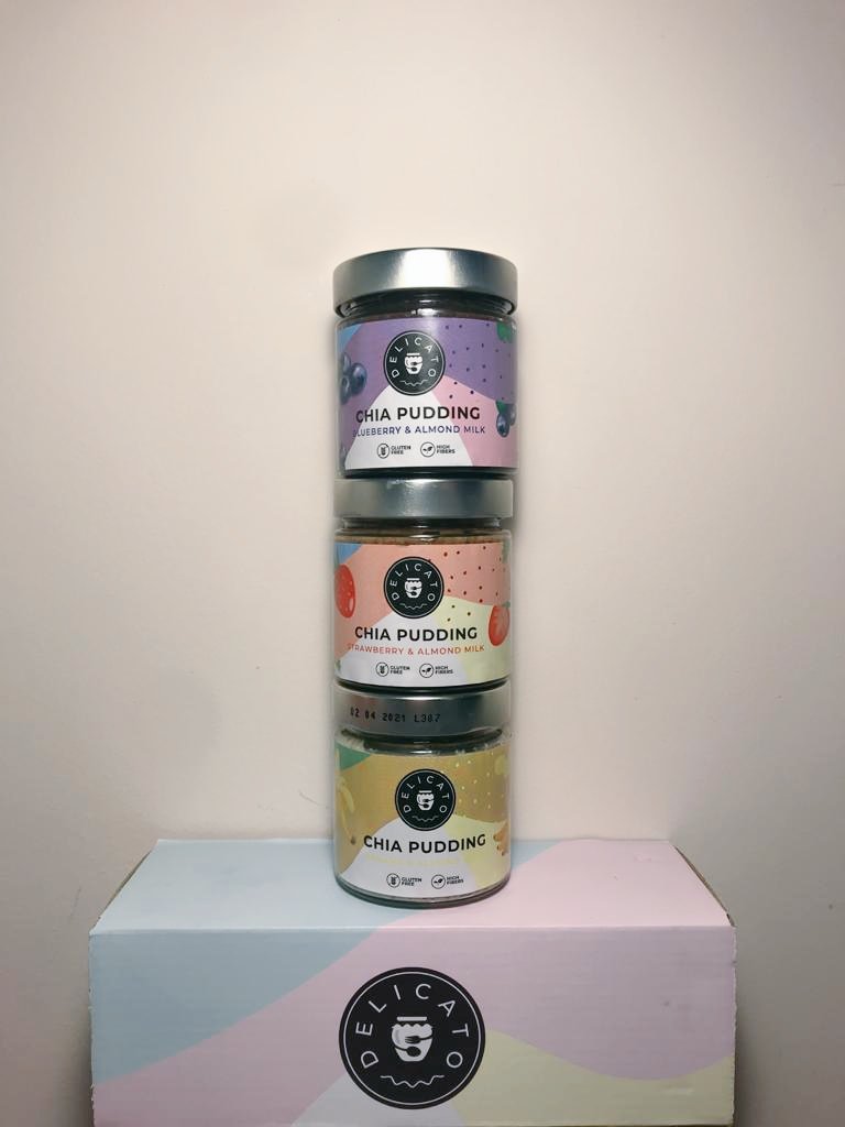 Консумирањето на 🌱чиа пудинзите влијае на намалување на апетитот, го забрзува🚀 метаболизмот и го активира гликогенот, што е од суштинско значење во 🔥согорувањето на мастите. 
Пробај и ти! 🛒 delicato.com.mk