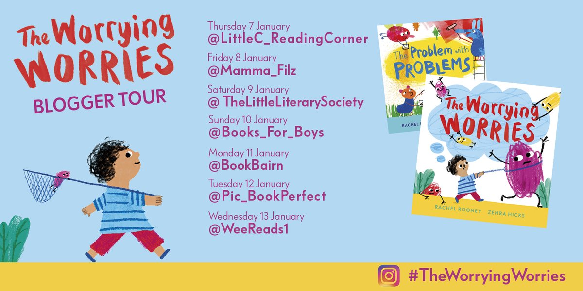 AndersenPress's tweet image. It&apos;s the final day of our blogger tour of #TheWorryingWorries, head to the below instagrams to see what everyone thought of the follow-up to #TheProblemWithProblems!

Both books out now!
