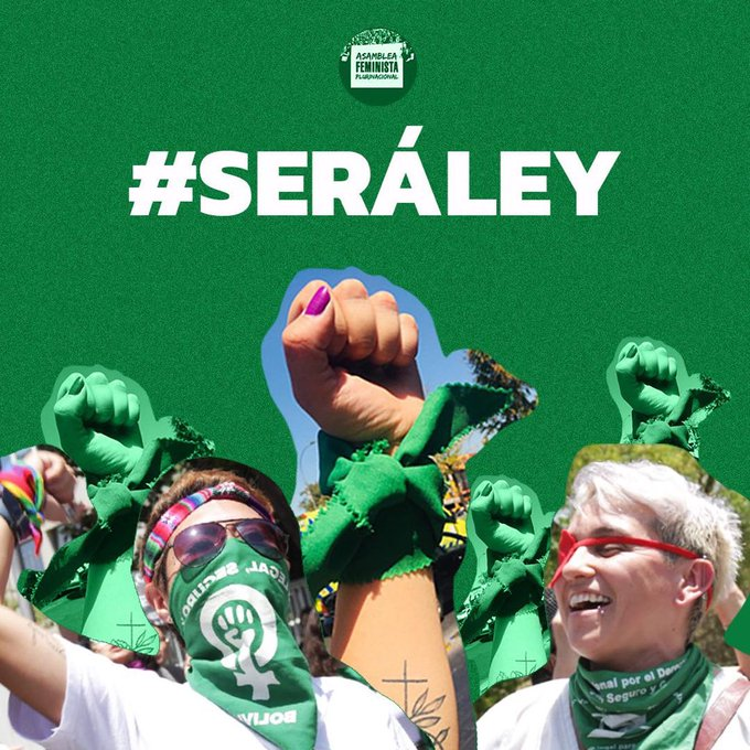 fesminismos's tweet photo. ¡Sigue la #MareaVerde 💚! ¡Hoy en #Chile 🇨🇱 inicia la discusión por el #AbortoLegal hasta las 14 semanas en la Comisión de Género de la @Camara_cl! 

¡Inundemos las redes con #AbortoLegal #SeráLey #NoBastan3Causales! 

Gráfica: @AFeministaChile https://t.co/f7YBxjjcnd