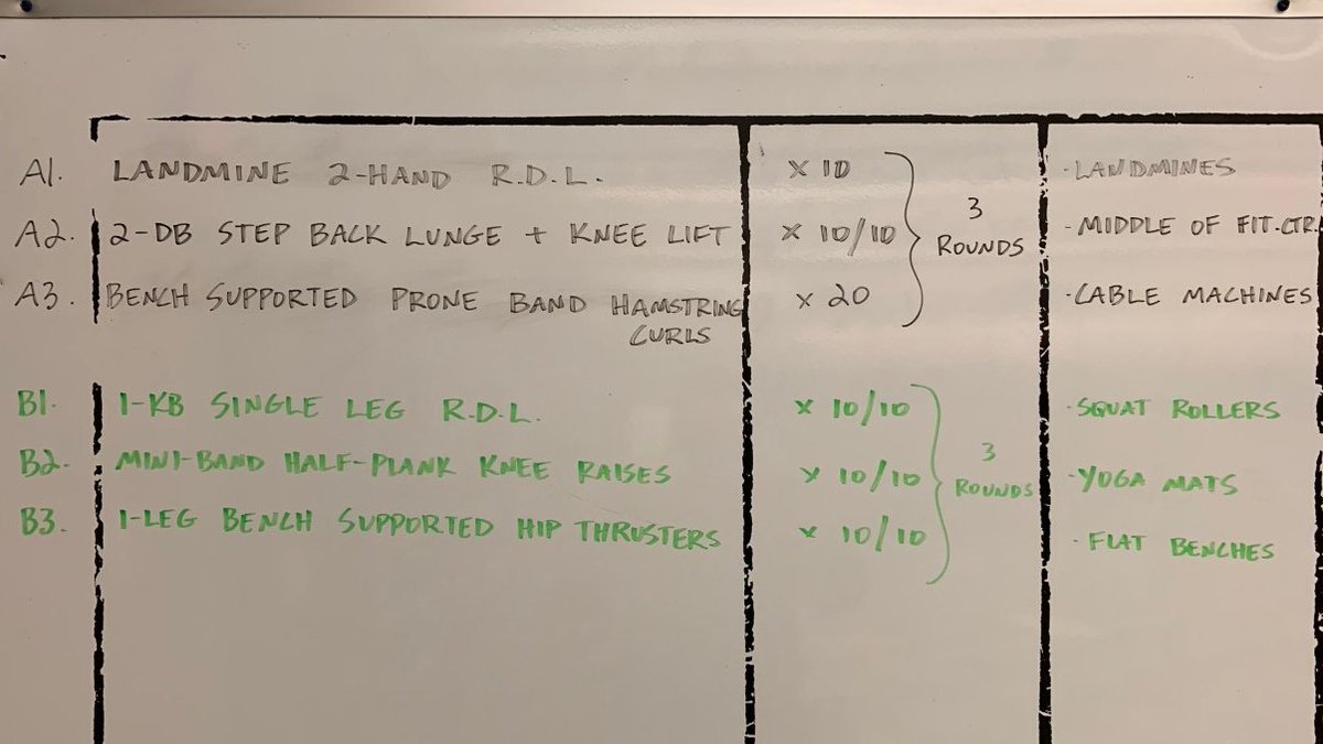 WA_PhysCond's tweet photo. Wednesday, January 13, 2021 

Hips and Hamstrings!!! https://t.co/te7EcNEpXM