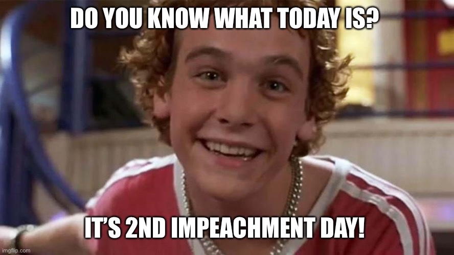 SarahJack's tweet photo. It’s #ImpeachmentDay #ImpeachTrump #CapitolRiots #MitchMcConnell #fucktrump #impeachment #ImpeachTrumpNow #2ndImpeachment https://t.co/xNUvdCkWfR
