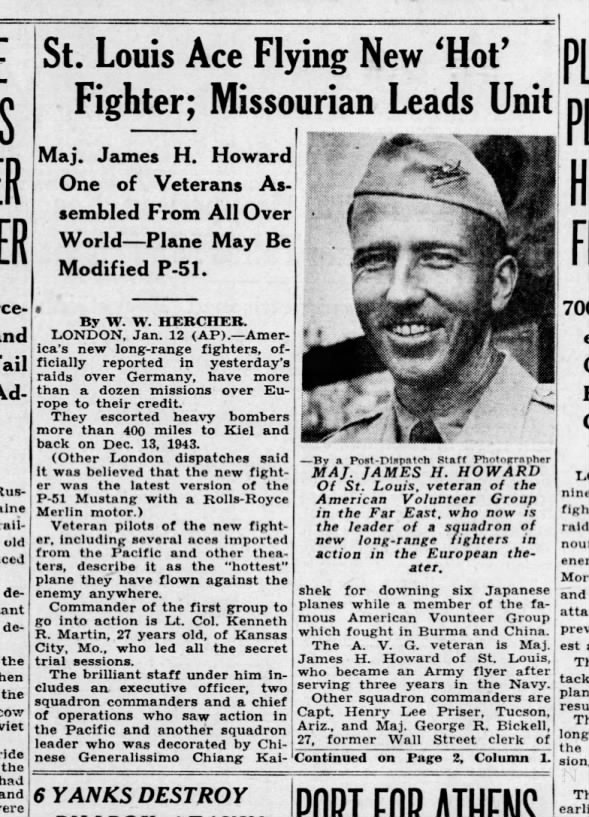 STLyesterday's tweet photo. A Look Back: Mystery hero fighter pilot over Germany in 1944 was St. Louisan https://t.co/9Tom9GAKNj https://t.co/WFVcjBMTvo