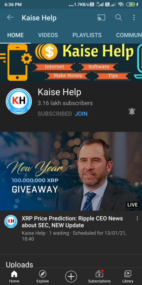 Kaise help (316k) youtube channel hacked and delete. please help to back this channel share this tweet others...
<a href="/YouTube/">YouTube</a> <a href="/YouTubeIndia/">YouTube India</a> <a href="/KaiseHelp/">Kaise Help</a>