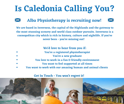 #AlbaPhysiotherapy is looking to #recruit a #physiotherapist or #physiotherapygraduate to join our amazing team in #Inverness in #Scotland. Please get in touch for more information! #Physio #PhysioRecruitment #PhysioGraduate