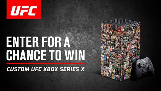 surfgiveaways's tweet image. 💥 UFC Custom XBOX Series X GIVEAWAY! 💥

Our friends @ufc are back with another BIG giveaway opportunity for you! Get ready to game on a new console &amp;amp; ENTER NOW 🔥

🎁 Custom UFC XBOX Series X (See Details)
💙 Like + RT
💞 Tag 3 Friends

🔗 Link to enter: playr.gg/g/UB0yhMB