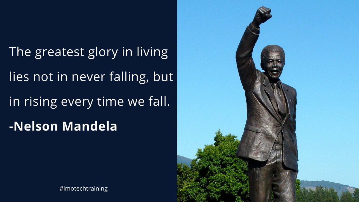 TrainingImo's tweet photo. #imotechtraining #nelsonmandela #quotesforyou #wisewednesda https://t.co/sjxNhyguyJ