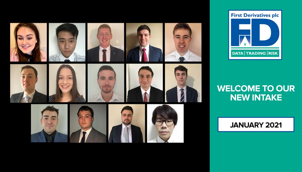 Say hello to our first graduate intake of 2021! This week we welcome 14 new graduates from across the globe into the #FDFamily. We wish you all every success in your training and future careers at FD. #FDJobs #Virtual #Onboarding