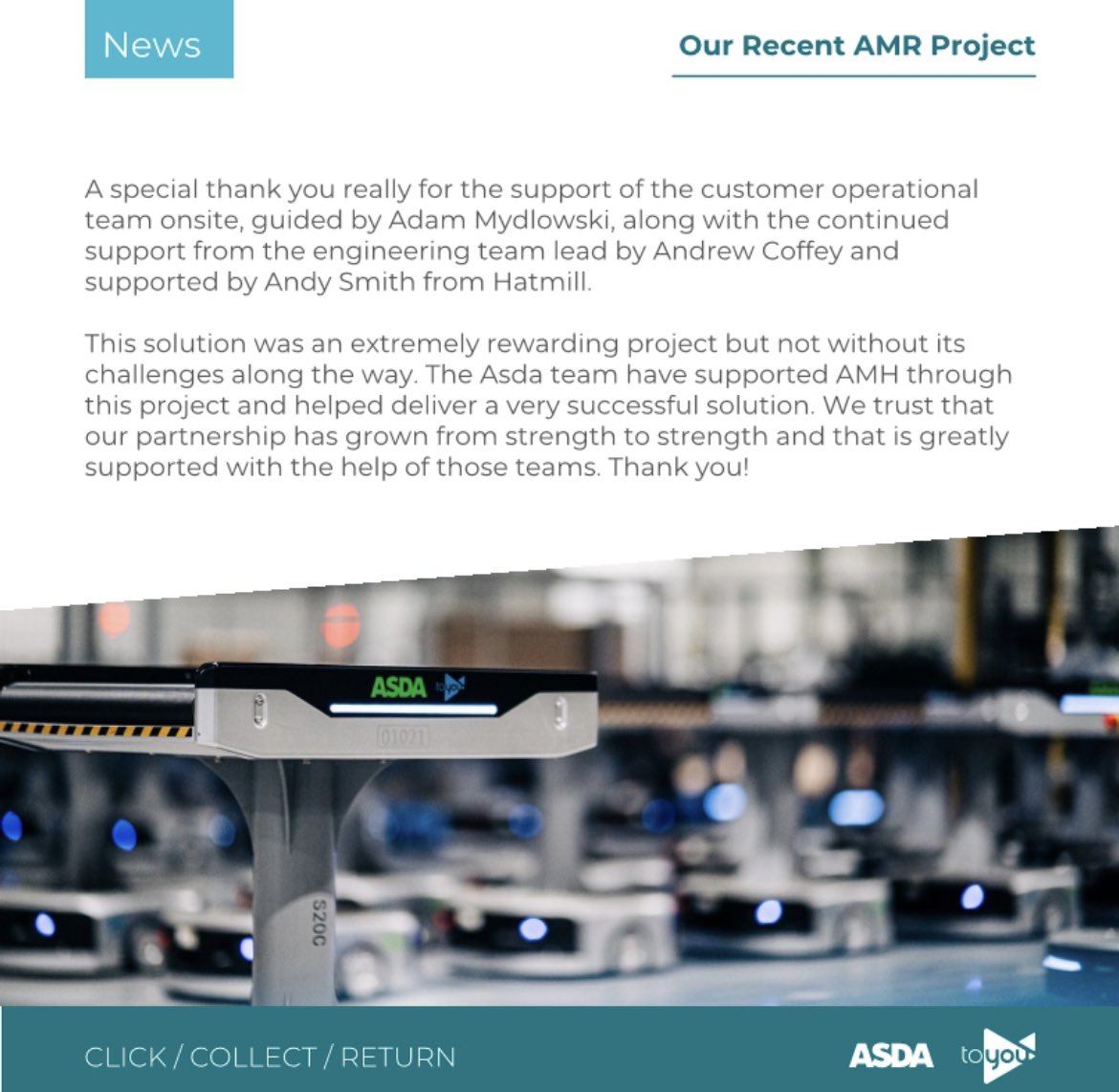 amhmathandling's tweet photo. #AMH #amhmaterialhandling #asda #asdatoyou #innovation #technology https://t.co/HPHhrDyv9w