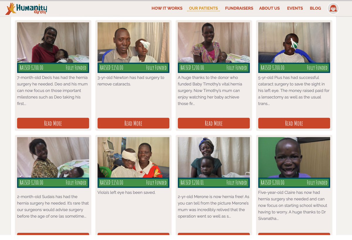 HumanityDirect's tweet photo. Check out our website with all our patient updates! https://t.co/jJTMGsEwbr Our Christmas fundraiser saved lives & children’s eyesight! Couldn’t have done it without the amazing @ExtremeEnergyUK crew. #thankyou #savinglives #donationswork https://t.co/HkXLPAXVGe