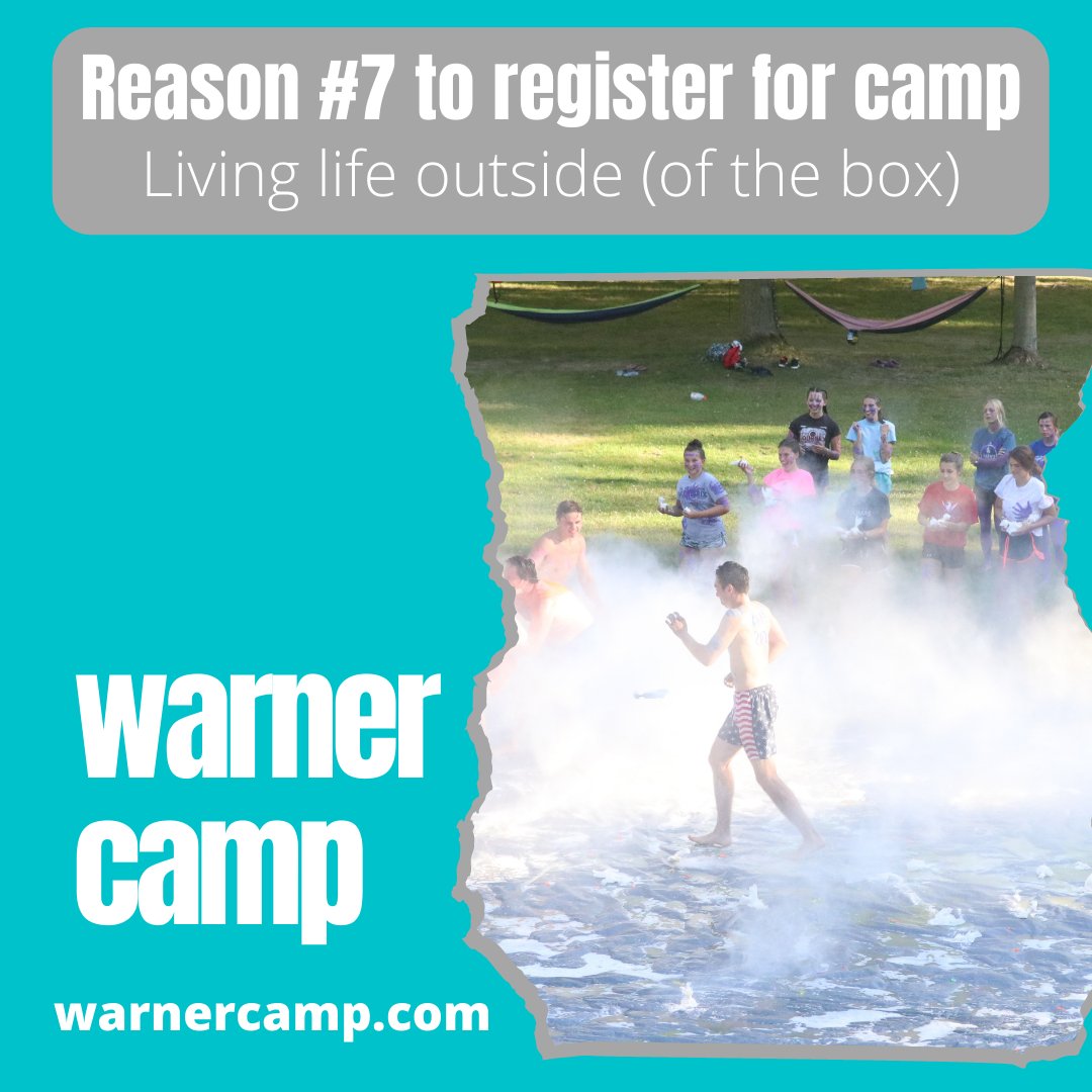WarnerCamp's tweet photo. Why should you register for Warner Camp summer 2021?

#WarnerCamp #Summer20201 https://t.co/vh2DVsqwUF