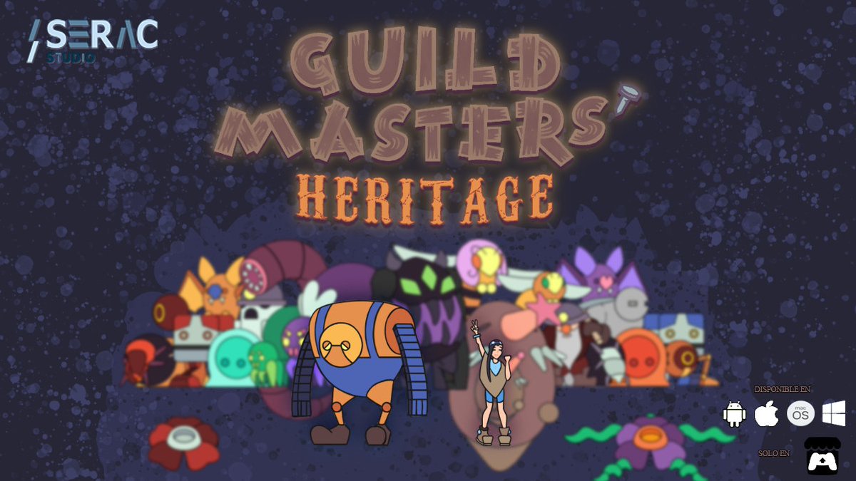 StudioSerac's tweet photo. Serac Studio presenta: 🕸️🕷️⛏️ Guildmasters' Heritage 👿🪱🐝.

Arcelia, nuestra niña protagonista, junto a S.O.R.A, se adentrará a las profundidades de la mina para hacerse con los tesoros de su interior y enfrentarse a las bestias que esta alberga. https://t.co/QhmrMh5cJ1