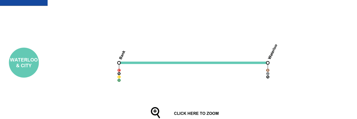 Yoongi: Waterloo & City Line. Only one stop, very straightforward. This line is efficient as hell when it's open, but it tends to clock off first and takes weekends off. As well as some weekdays.