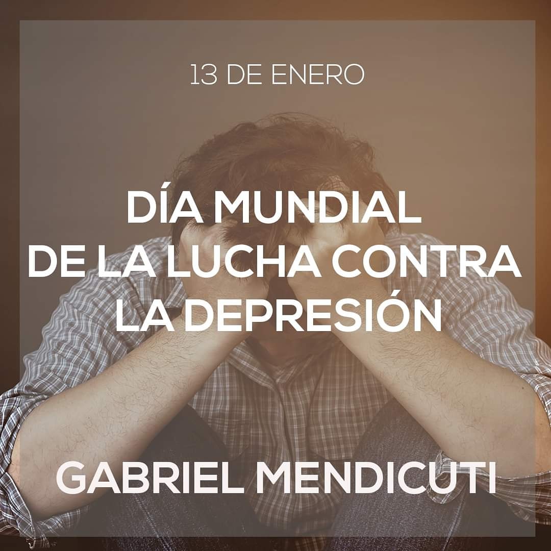 13 de Enero día Mundial en Contra de la Depresión.
¿Cómo saber si un niño o adolescente está deprimido? Le cuesta trabajo realizar las actividades que antes disfrutaba,  puede llegarse a sentir incapaz, inútil, rechazado.
#GabrielMendicuti #Solidaridad #SumateContraLaDepresion