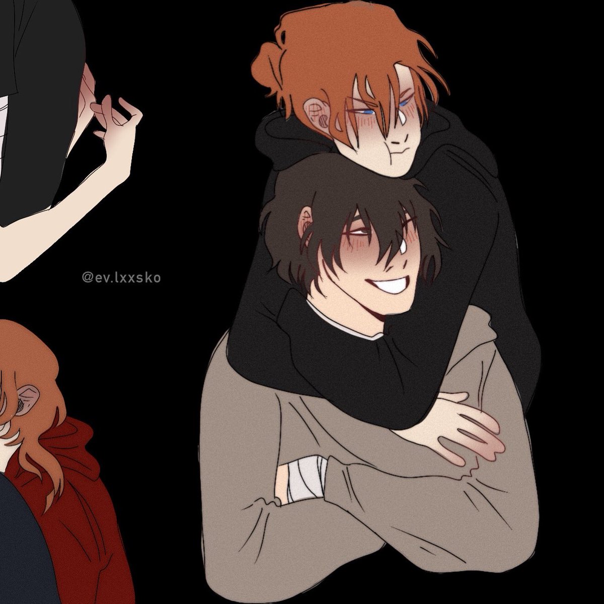 ELxxsko's tweet photo. #soukoku #DazaiOsamu #chuuyanakahara #BungouStrayDogs https://t.co/VVTqvoGQzt