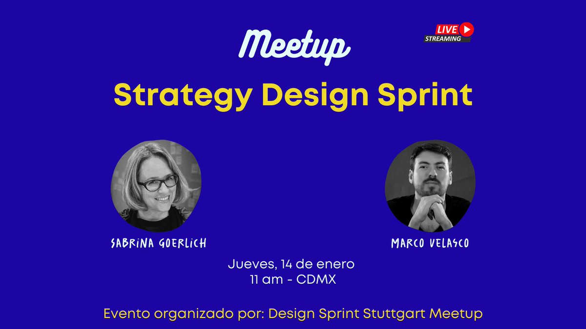 innogyzer's tweet photo. Mañana a las 11 am. Marco Velasco estará dando una charla sobre: Strategy Design Sprint. 

Aquí el link de acceso: https://t.co/0HMJMcY9Fj

¡Nos vemos mañana!
-
#designsprint #strategy #strategydesign #designthinking #meetup #innovación #innovation https://t.co/YQ3YDyJ5Mb