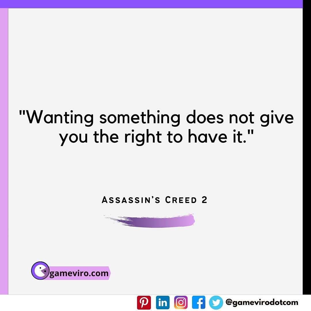 gamevirodotcom's tweet image. Assassin's creed taught us you are not entitled to something , at the same time no one's stopping you from working hard and achieve anything 🔥😃
.
#assasinscreed #gamerblog #assasinscreedodyssey #assassinscreedvalhalla #deepthought #deepquote #bestquotesever #lifelessonslearned