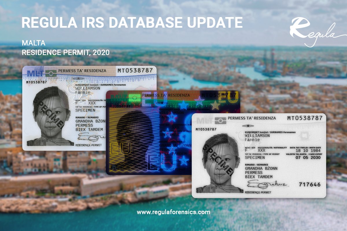 Regulaforensics on X: In April we added 3 new banknotes and 4 new  documents to Regula Information Reference Systems (IRS). One of the added  documents is the Latvian residence permit (2021), that