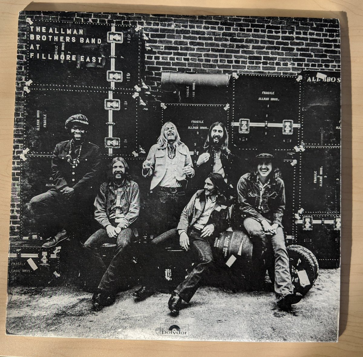 Day 8. Nearing the heart of music I'll always love. This album signaled that the Allman Brothers were for real. Duane told Gregg that his guitar playing wasn't good enuf. Gregg's plan b was to be an oral surgeon, but he gave keyboards a shot, and made music history.