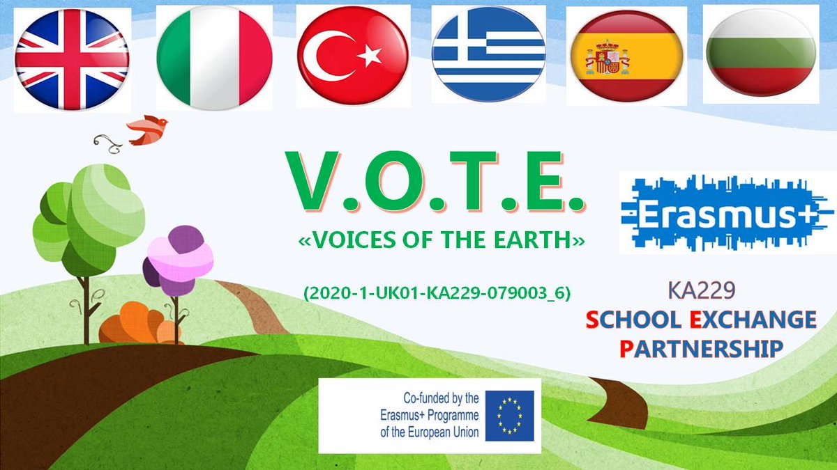 EscolaElsPins's tweet image. #Erasmus kA229 project 
#VoicesOfTheEarth
sites.google.com/view/v-o-t-e/h…
#BoltonPrimarySchool🇬🇧
#InstitutoComprensivoPascoliForgione🇭🇺
@kutlukent80🇹🇷
#3rdPrimarySchoolOfRodhes🇬🇷
#VtoroOuNikolaVapcarov🇧🇬
@EscolaElsPins🇪🇸
@EUErasmusPlus @EplusCatEdu @Erasmus_Project
