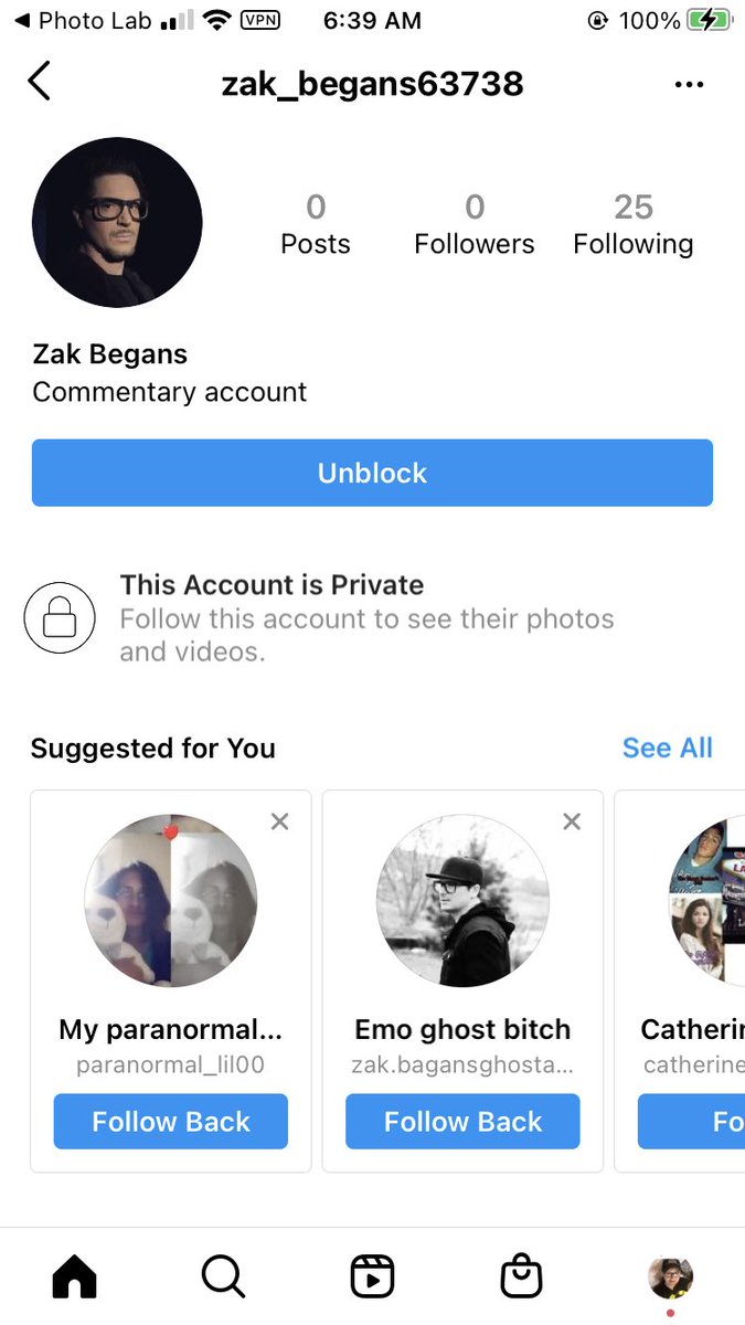 jangacfan12's tweet image. 5 fake @Zak_Bagans pages have followed me in the last 24 hours on IG. No verified check mark its  not the real Zak!! Don’t give them anything #blockandreport #scammers