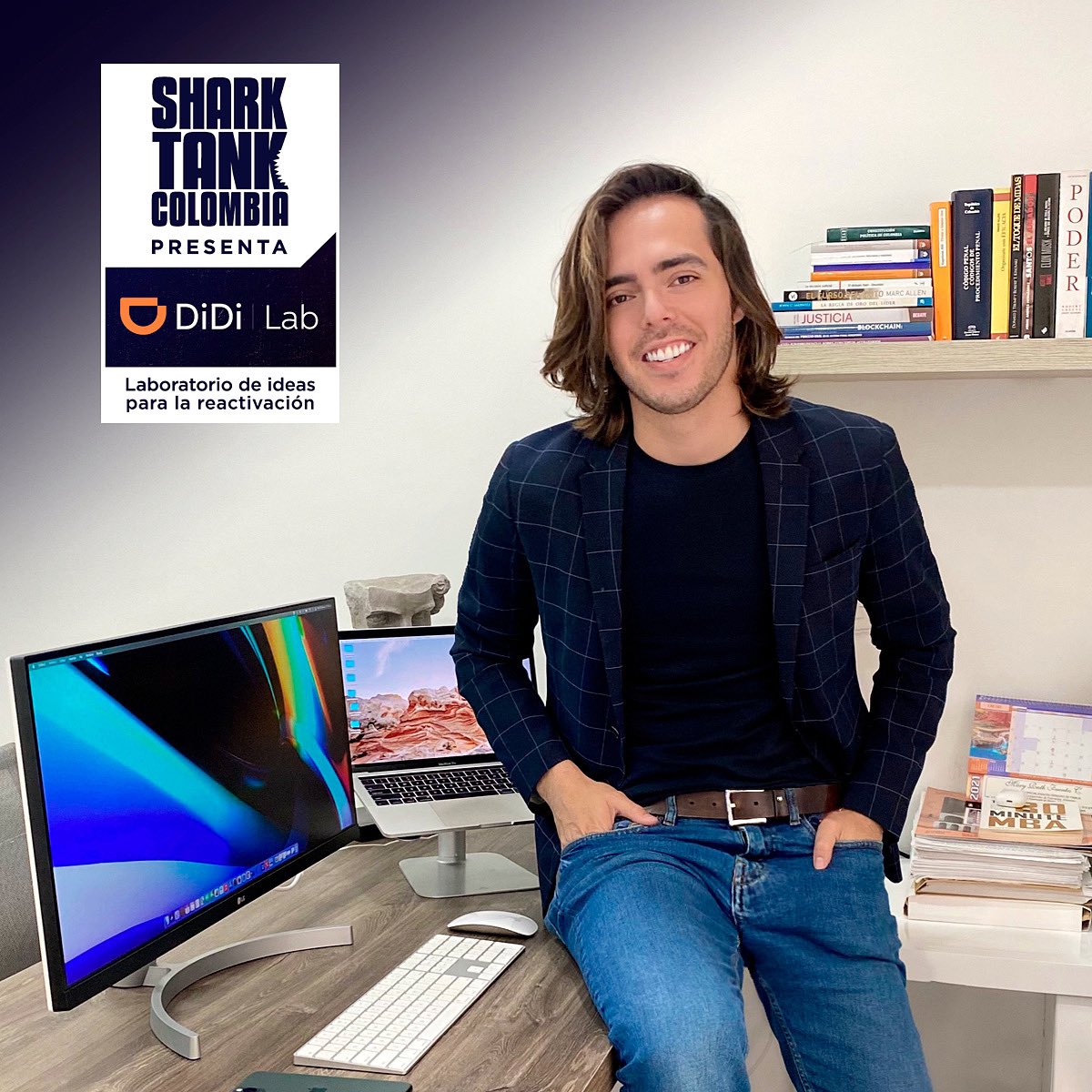 manuelcaicedof_'s tweet image. EMPRENDEDORES, DiDi y Sony crean #DiDiLab bajo Shark Tank Colombia para impulsar la reactivación económica del país. Si tienes un emprendimiento postúlalo y podrás ganar 50 millones de pesos y una asesoría en la U Andes. Tienes hasta el 31 de enero​, postúlate en mi instagram.