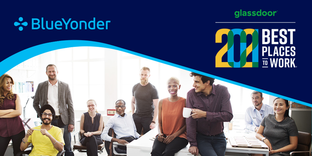 #BYond excited and #BYproud to share that <a href="/BlueYonder/">Blue Yonder</a> has been named a <a href="/Glassdoor/">Glassdoor</a> Best Place to Work for 2021 - second year in a row!  bit.ly/39tcTMD #GlassdoorBPTW
