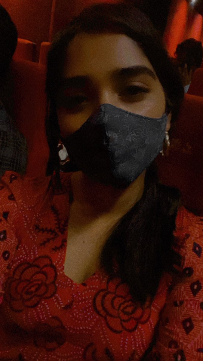Gourayy's tweet photo. Watched #Master with my lovely fam 😘
In theatres near you.
#safewatch #wearmask https://t.co/7OSVz3X4DT