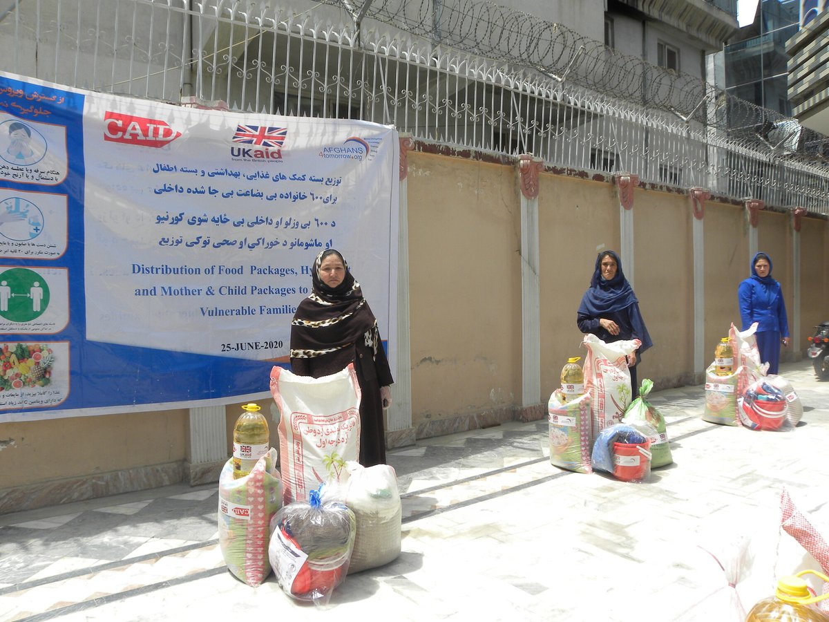christian_aid's tweet photo. Hi @Chartwells_UK We’re used to delivering government programmes to feed vulnerable people during the global pandemic. Here’s a photo of our food parcels for families in Afghanistan. Let us know if you’d like any help? https://t.co/MHDZr2ZjGL