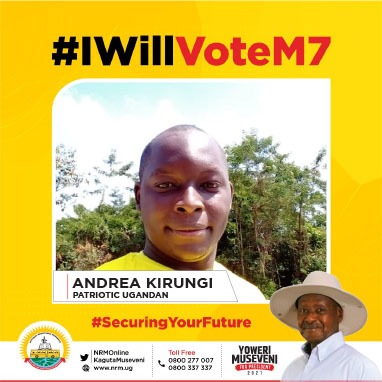 My Choice. My President. My Yoweri Kaguta Museveni.
<a href="/AaronBwayo/">Aaron Bwayo Alonso</a> @enockpotel @KiganiraEnock5 @BunyoroM