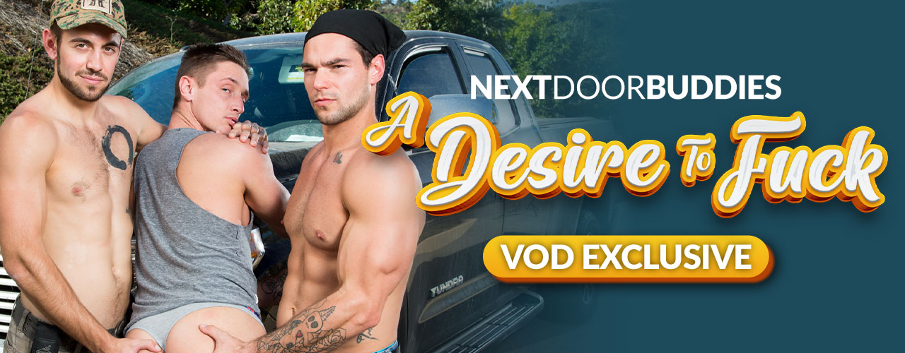 'A DESIRE TO FUCK' Runs Strong In the Dynamic Dudes of @NextDoorStudios' Delicious New HD Exclusive,