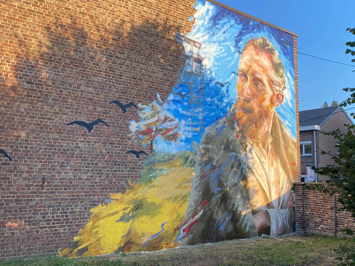 Visit Mons (@visitmons) on Twitter photo Bravo à Spear et sa fresque « Hommage à Van Gogh » qui figure dans le TOP 20 des plus belles fresques de Belgique 🇧🇪 par <a href="/StreetArtCities/">Street Art Cities</a> 👏🏻 Bravo à Spear et sa fresque « Hommage à Van Gogh » qui figure dans le TOP 20 des plus belles fresques de Belgique 🇧🇪 par <a href="/StreetArtCities/">Street Art Cities</a> 👏🏻