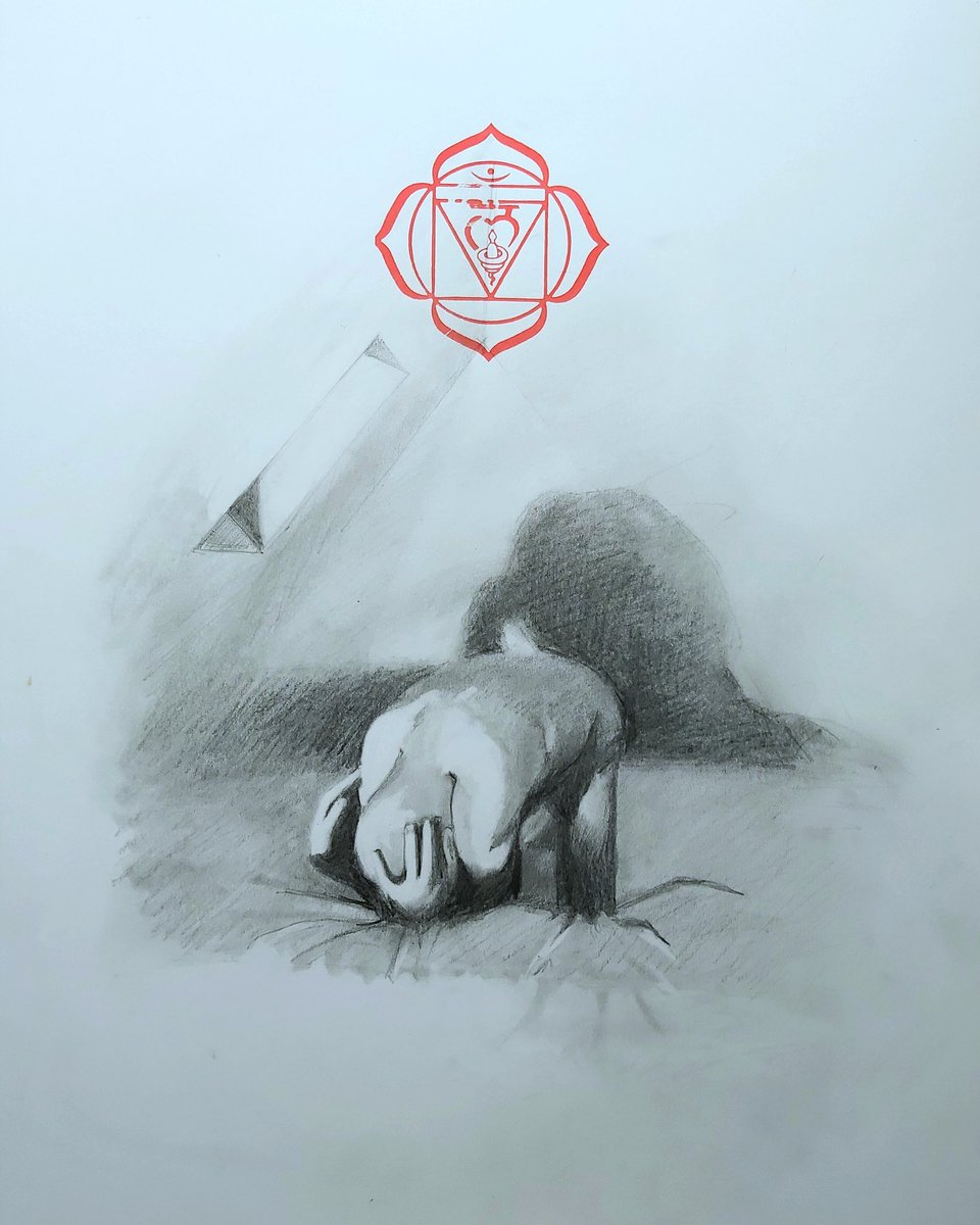 RicStott's tweet photo. "The meanings of our bodies for us and for our salvation. Part 1"
Screenprint & Drawing on A2 paper
#lgbtartists #lgbtart #gay #gayart #queer #queerart #queerartist #drawing #lgbt #queerspirit #queerspirituality #screenprint #drawing #basechakra https://t.co/cr2afktBhO