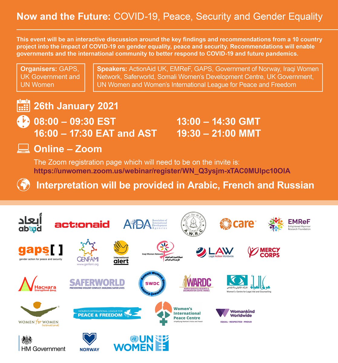 Gender Action for Peace and Security (GAPS) tweet media