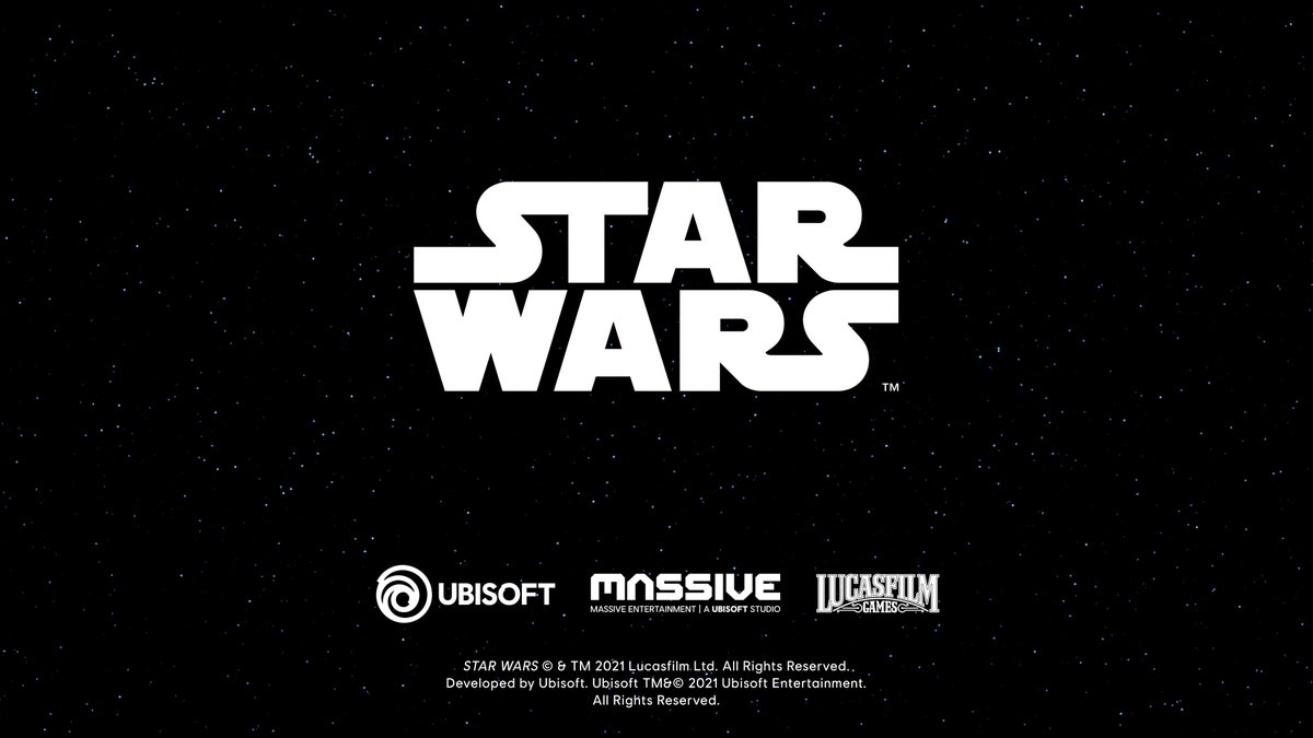 Ubisoftpress's tweet photo. 🔴 Ubisoft à l'immense honneur de vous confirmer la création d'un jeu Star Wars avec LucasFilm Games ! https://t.co/A46SghEp1A