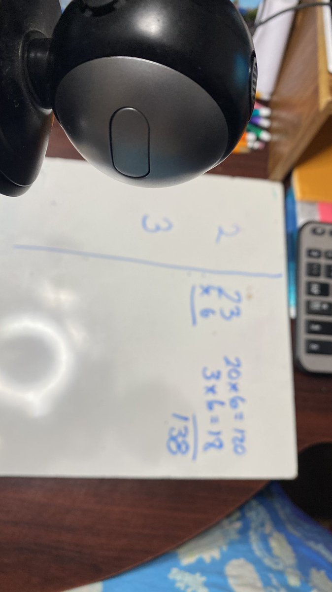 virtualyeoman's tweet photo. When you have a lamp and a webcam you name a document camera https://t.co/feQEjM1j2F