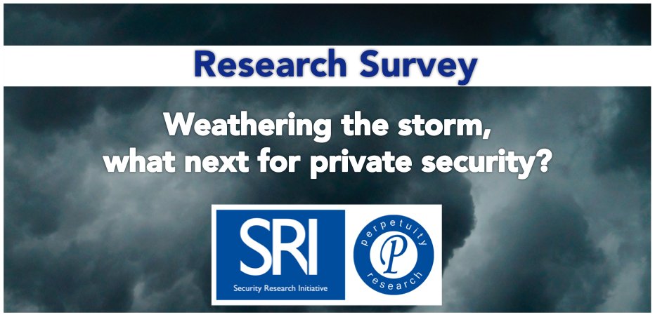 PerpResearch's tweet photo. What are the impacts of the Covid-19 Pandemic on physical security?

@PerpResearch is undertaking a study to understand what #securityprofessionals view the implications of the pandemic to be

Take part in this survey to share your views https://t.co/RI4HkUlQrp https://t.co/hDpm0osqOj