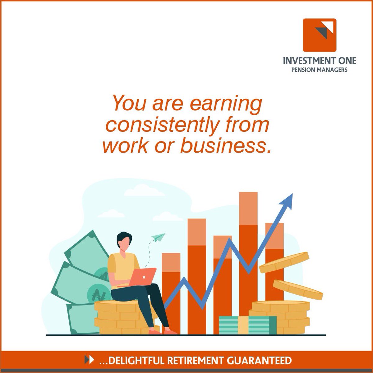 Investment1Pen's tweet photo. No time is better than now to open a Retirement Savings Account.

Stop the delay and send us a message to start your journey to a financially-secured life after retirement.

#Timeto60 #IOPensions #TheOnePeople https://t.co/0fMNErnxAp